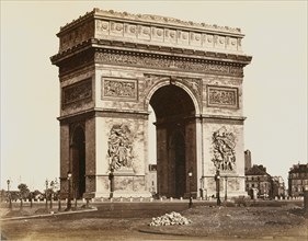 Arc de triomphe de l'ètoile, 1860s.