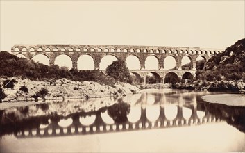 Pont du Gard, ca. 1861.