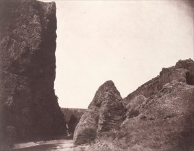 [Rocks in the Auvergne], 1854, printed 1979.