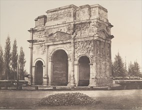 Arc antique à Orange, 1853.