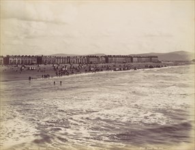 Rhyl, from the Sea, 1870s.