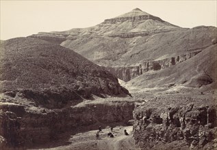 Valley of the Tombs of the Kings, Thebes, 1857.