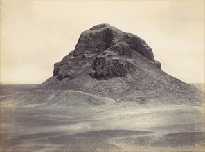 Pyramid at Dahshûr, ca. 1857.