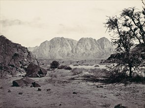 The Written Valley, Sinai, ca. 1857.