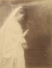 Enid, September 1874. A photographic illustration to Alfred Tennyson's "Idylls of the King"; a series of narrative poems based on the legends of King Arthur.