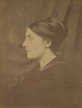 [Unidentified Woman in Profile], 1866-68.