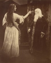 Vivien and Merlin, 1874.
