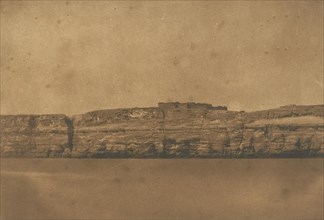 Vue de Djebel-el-teir et du Convent de la Poulie, 1850.