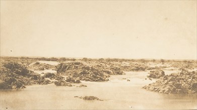 Vue des rapides de la Seconde Cataracte, March 1850.