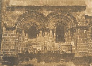 Façade de l'Eglise du St. Sépulcre, à Jérusalem (No. 2 partie supérieure), August 1850.