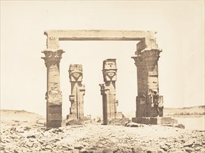 Vue du Temple de Kardassy, April 9, 1850.