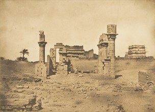 Ruines du Temple d'Herment (Hermentis), 1849-50.