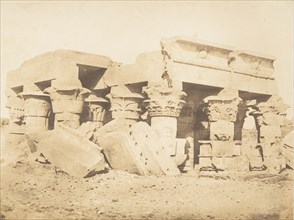 Ruines du Temple de Koum-Ombou (Ombos), 1849-50.