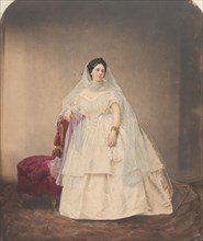 [Portrait in a White Dress], 1856-57, printed 1861-66.
