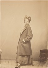 Le pardessus dècoré, 1860s.