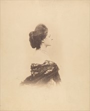 [Profile with Chignon, Large], 1859.