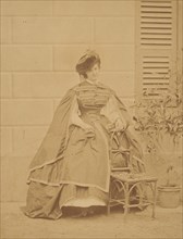 La robe de taffetas, 1860s.