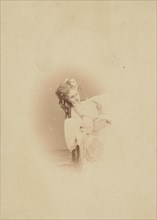 [Vignetted Sitting in Ritrosetta Dress], 1861-67.