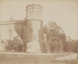 The Tower of Lacock Abbey, before February 1845.