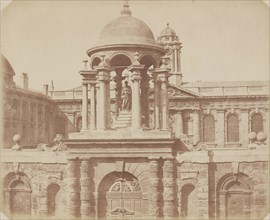 Entrance Gateway, Queen's College, Oxford, April 9, 1843.