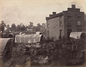 Street Scene, Culpeper, Virginia, March 1864.