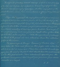 [Dedication Page 2], from Photographs of British Algae: Cyanotype Impressions, ca. 1853.