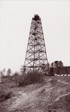 Crow's Nest Signal Tower near Bermuda Hundred, 1861-65. Formerly attributed to Mathew B. Brady.