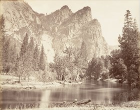 The Three Brothers, Yosemite, ca. 1872, printed ca. 1876.