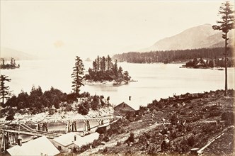 Islands in the Upper Cascades, Oregon, 1867, printed ca. 1876.
