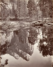 Mirror View of the Three Brothers, Yosemite, ca. 1872, printed ca. 1876.