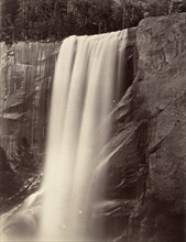 Vernal Falls, 350 feet, Yosemite, ca. 1872, printed ca. 1876.