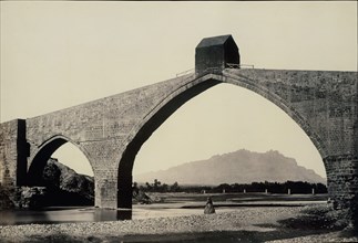 [Puente del Diablo, Martorell], ca. 1856.