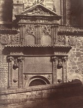 Portal of the Convent of Sancti Spiritu, Salamanca, 1853.
