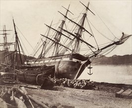 American Barque "Jane Tudor," Conway Bay, ca. 1855.