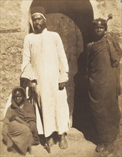 Abu Nabut and Negro Slaves in Cairo, April 22, 1852.