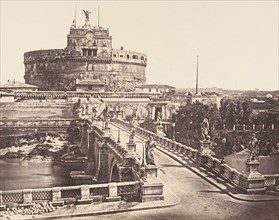 Ponte e Castel S. Angelo, 1848-52.