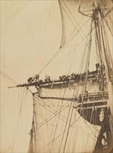 Prenant un Ris à Bord de L'Astrée, 1871.