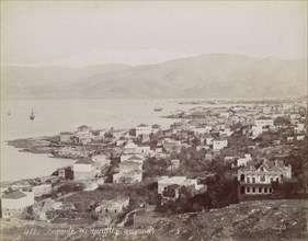Beyrouth. Vu du collège américain, ca. 1870.