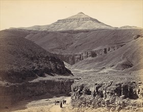 Valley of the Kings, Thebes, ca. 1857, printed 1870s.