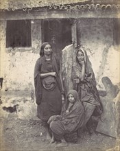 Three East Indian Women, 1870s.