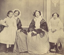 Elise Höusermann, Hermine, Marie and Marie Antoine, 1850s-60s.