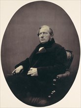 [Man Seated in Armchair], 1850s-60s.