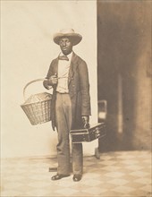 Sam (Campus Vendor, from a Yale Class Abum), ca. 1858.