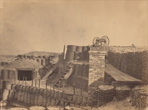 Fortifications Near Charleston, South Carolina, ca. 1861.