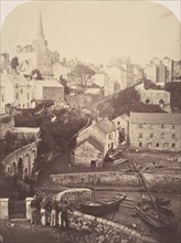 Part of Tenby Town and Harbour, 1853.