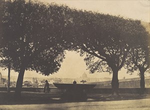 View from the French Academy at the Villa Medici, ca. 1852.