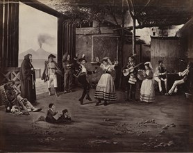 Napoli Tarantella, ca. 1870.