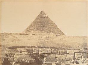 Pyramides de Gizèh, 1865-69.