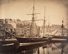 La Reine Hortense - Yacht de l'empereur, Havre, 1856.