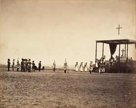 La Messe au Camp de Châlons, 1857.